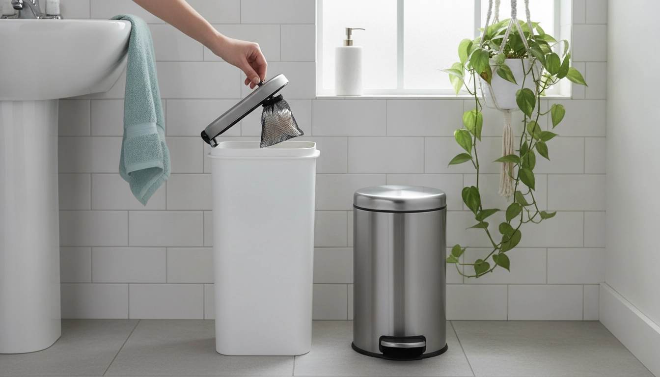Touchless vs Step-On Bins: Odor Control in Small Baths